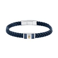 Bracciale Maserati Uomo RECYCLED LEATHER in Acciaio JM4249IK03 - JM4249IK03
